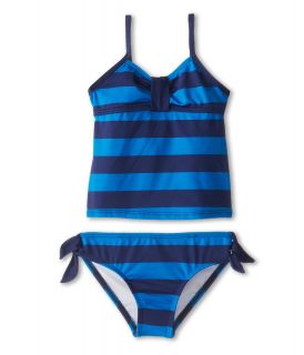Splendid Littles Marcel Stripe Tankini Retro Pant Girls Swimwear Sets (Multi)