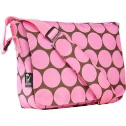 Wildkin Kickstart Messenger Bag Big Dots Pink