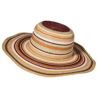 Merona Striped Floppy Hat   Pink Multicolored