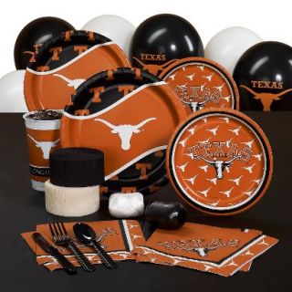 Texas Longhorns College Party Pack for 8 Guests