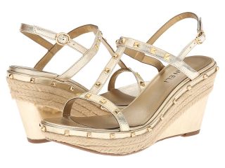 Vaneli Eglon Womens Wedge Shoes (Gold)