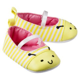 Just One YouMade by Carters Newborn Girls Mary Jane Shoe   Yellow NB