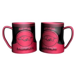Boelter Brands NCAA 2 Pack Arkansas Razorbacks Game Time Coffee Mug   Red (20