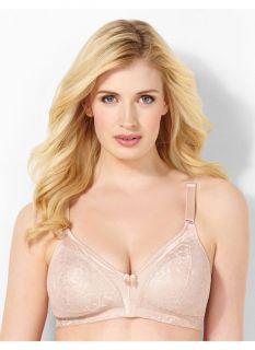 Catherines Plus Size Glamorise 1010 Lace Soft Cup Bra   Womens Size 40B, Beige