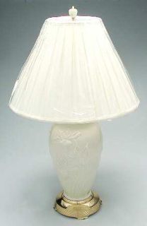 Lenox China Masterpiece Collection 32 Electric Lamp W/Shade, Fine China Dinnerw