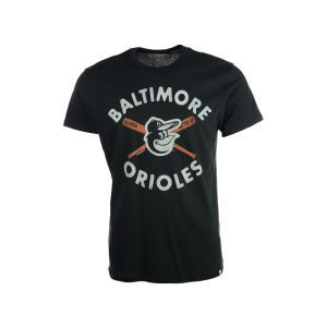 Baltimore Orioles 47 Brand MLB Crossed Bats Flanker T Shirt