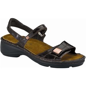 Naot Womens Papaya Espresso Sandals, Size 39 M   74256 E19