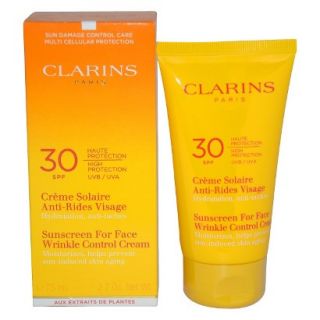 Clarins Sun Wrinkle Control Cream Very High Protection SPF30   2.7 oz