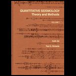 Quantitative Seismology Theory and Methods , Volume 1