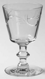 Seneca 908 8 Wine Glass   Stem #908, Cut Dots & Scrolls