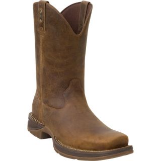 Durango Rebel 10 Inch Pull On Western Boot   Brown, Size 10 1/2 Wide, Model DB