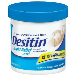 Desitin Rapid Relief Creamy Diaper Rash Ointment   16 oz.