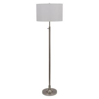 Adjustable Floor Lamp   Silver (61.5x10)
