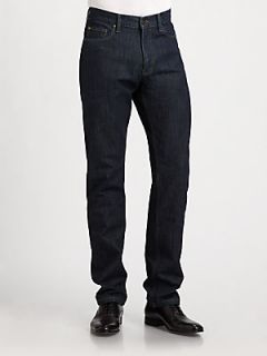 DL1961 Premium Denim Russell Slim Straight Leg Jeans   Viper Blue