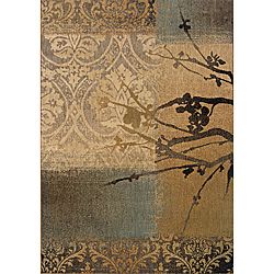 Messina Gold/ Grey Transitional Area Rug (78 X 1010)
