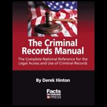 Criminal Record Manual