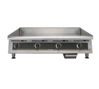 Star Manufacturing 48 Griddle   1 Chrome Plate & Snap Action Thermostat, NG