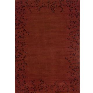 Ellington Red/brown Transitional Area Rug (78 X 1010)