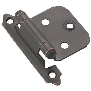 Amerock Oil Rubbed Bronze Face Mount Self closing Hinges (pack Of 10)