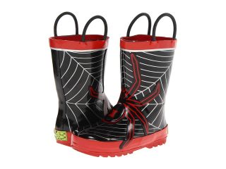 Western Chief Kids Spider Web Rainboot Boys Shoes (Red)