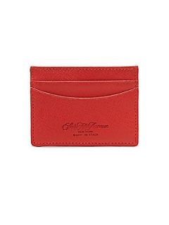  Collection Leather Card Case   Red