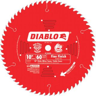 Diablo Fine Finish Circular Saw Blade   10 Inch, 60 Tooth, For Fine Crosscuts