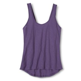 C9 by Champion Womens Short Sleeve V Back Yoga Tank   Huckle Berry Purple L