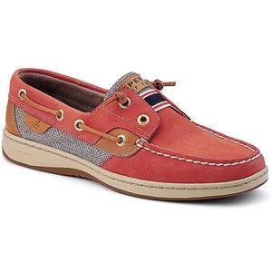 Sperry Top Sider Womens Rainbowfish Washed Red Shoes, Size 8 M   9207069