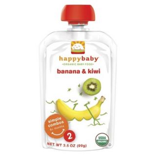 Happy Baby Organic Baby Food Pouches Stage 2   Banana Kiwi (16 Pack)