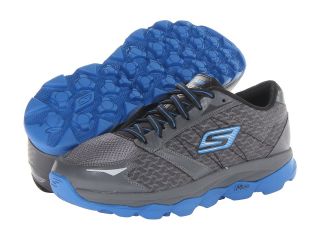 SKECHERS Performance GO Run Ultra Mens Lace up casual Shoes (Blue)