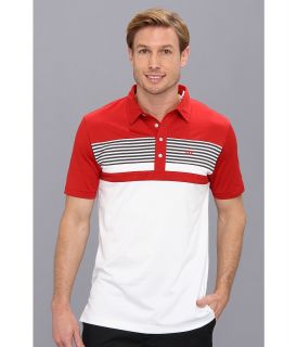 Travis Mathew Kurkova S/S Polo Mens Short Sleeve Knit (Red)