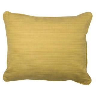 Textured Cornsilk Corded Outdoor Pillows (set Of 2)