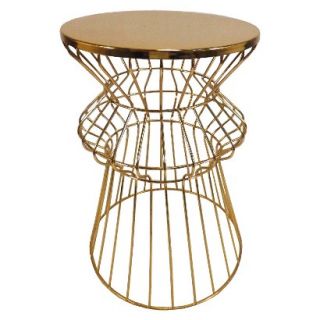 Accent Table Threshold Iron Wire Table