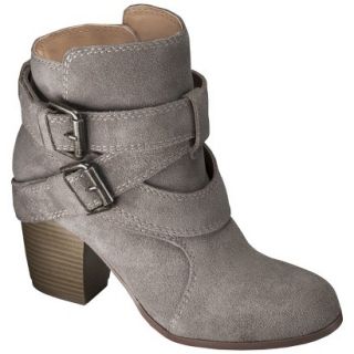 Womens Mossimo Supply Co. Jessica Suede Strappy Boot   Taupe 6.5