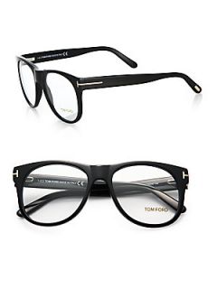 Tom Ford Eyewear Plastic Optical Frames   Black