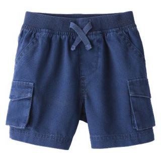 Cherokee Newborn Boys Cargo Shorts   Blue 3 6 M