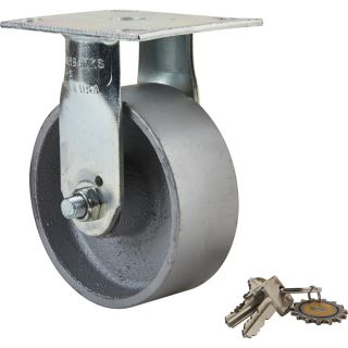 Fairbanks Rigid Weldless Caster   5 Inch x 2 Inch