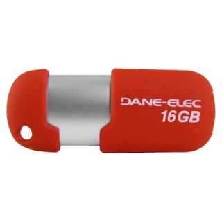 Dane Elec 16GB USB Flash Drive   Red (DA Z16GCNR15D C)