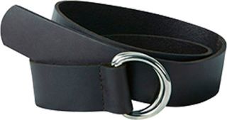 Mountain Khakis Leather D Ring Belt   Black Belts