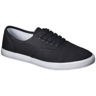 Womens Mossimo Supply Co. Lunea Canvas Sneaker   Black/White 9