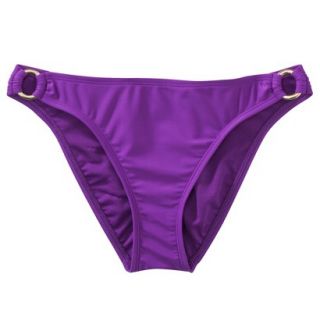 Womens Hipster Swim Bottom  Purple L