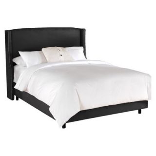 Skyline King Bed Skyline Furniture Embarcadero Nail Button Wingback Bed  