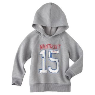 Cherokee Infant Toddler Boys Hooded Nantucket Sweatshirt   Gray 4T