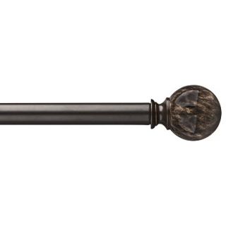 Threshold Marble Drapery Rod   Oil Rubbed Bronze (66 120)