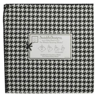 Swaddle Designs Ultimate Receiving Blanket   Black Puppytooth