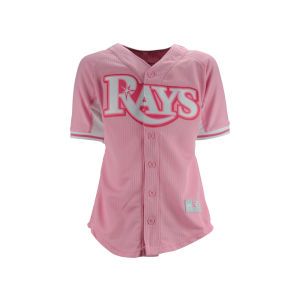 Tampa Bay Rays Majestic MLB Girls BP Jersey