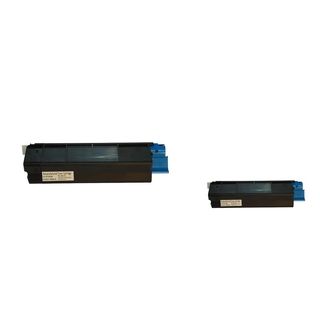 Basacc Toner Cartridge Compatible With Okidata C5100/ C5150/ C5200 (pack Of 2)