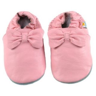 MinistarDesigns by Bobux Bow Baby Shoe   Pink 0 6M