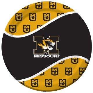 Missouri Tigers Dinner Plates