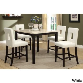 Sconi Bicast Leather Counter Height Chairs (set Of 4)
